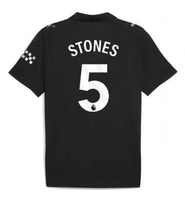 Manchester City John Stones #5 Replika Udebanetrøje 2025-26 Kortærmet